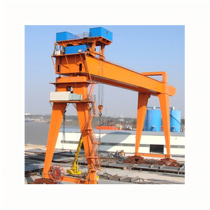 Grue <span class=keywords><strong>portique</strong></span> à double poutre de type MZ, 5-20T, contrôlée par PLC, portée 35M, hauteur de levage 10m - Product Image 3