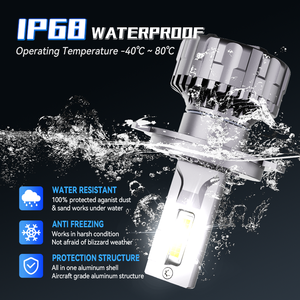 Phares <span class=keywords><strong>LED</strong></span> en alliage d'aluminium super lumineux <span class=keywords><strong>200W</strong></span> <span class=keywords><strong>30000Lm</strong></span> 6500K Canbus HB3 HB4 9005 9006 H1 H4 <span class=keywords><strong>H7</strong></span> 9005 9006 H11 pour ampoule <span class=keywords><strong>LED</strong></span> de voiture - Product Image 4