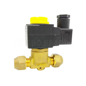 1064/3 3/8 Zoll <span class=keywords><strong>2</strong></span>-Wege Normalerweise Geschlossenes Flare-Magnetventil für HVAC Industrielle Klimaanlagen 24VDC 110VAC 220VAC - Product Image 1