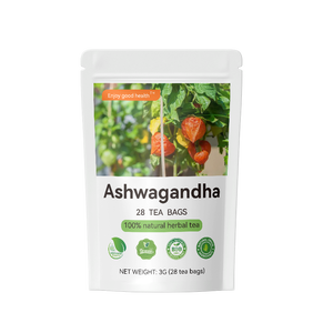 Sachets de thé de sommeil de désintoxication saine aux herbes naturelles Ashwagandha suppléments sains à base de plantes énergie en sac thé à saveur relaxante pour le corps - Product Image 2