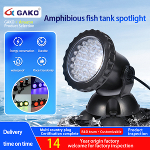 GAKO SL-3601 <span class=keywords><strong>Foco</strong></span> <span class=keywords><strong>LED</strong></span> Sumergible para <span class=keywords><strong>Acuario</strong></span>, Ecológico, para Exteriores, con Diseño Moderno y Control Remoto - Product Image 2