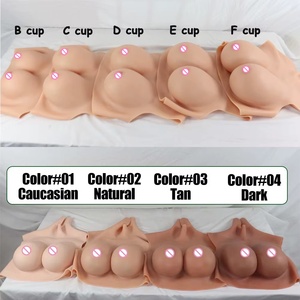 Formas de pecho de silicona para Cosplay, pecho potenciador de pechos artificiales falsos para Drag Queen, transexual, travesti transgénero - Product Image 4