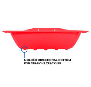 Traîneau à neige <span class=keywords><strong>double</strong></span> durable d'hiver 48 "pour adultes et enfants - Product Image 3