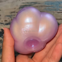 Nouvelle conception de jouet sensoriel anti-stress en forme de petite nuage souple à presser, jouet anti-stress à récupération lente, créatif