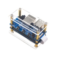Kit de carte d'extension Orange Pi Zero 2W avec support en acrylique pour le développement de passerelles IoT, carte porteuse SBC