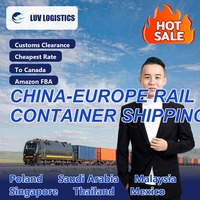 Expédition ferroviaire économique Chine vers France Espagne Amazon FBA Expédition ferroviaire DDP Transitaire