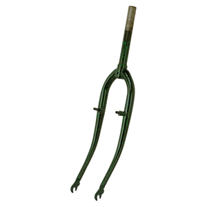 Horquilla Delantera para Bicicleta de Montaña de 26 Pulgadas, Horquilla de Acero para Bicicleta, Duradera y de Alta Resistencia para Ciclismo Todoterreno - Product Image 1