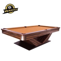 Nouvelles conceptions de tables de billard de luxe américaines en ardoise, haut de gamme, modernes, pour la maison et le commerce, tables de billard professionnelles d'extérieur sur mesure
