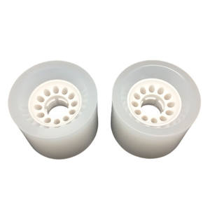 <span class=keywords><strong>Ruedas</strong></span> de monopatín todo terreno duraderas de <span class=keywords><strong>75mm</strong></span> 74A de fundición de PU de núcleo grande PC fuerte de alto rebote al por mayor - Product Image 5