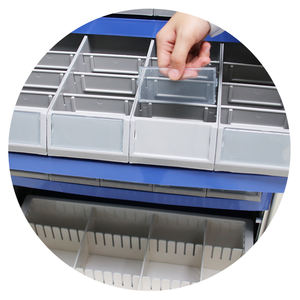 MN-DC003 meubles d'hôpital les plus vendus <span class=keywords><strong>chariot</strong></span> à médicaments double face avec <span class=keywords><strong>chariot</strong></span> de traitement - Product Image 5