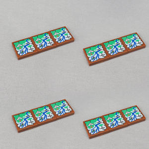 Mapa impreso con patrón <span class=keywords><strong>de</strong></span> bloques <span class=keywords><strong>de</strong></span> construcción 3068, piezas <span class=keywords><strong>de</strong></span> sitios mayas, accesorios para modelos <span class=keywords><strong>de</strong></span> escenas, juguete <span class=keywords><strong>de</strong></span> ensamblaje <span class=keywords><strong>de</strong></span> partículas pequeñas - Product Image 3