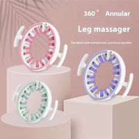 Clip de modelage des jambes en gros, appareil de relaxation musculaire, rouleau multifonctionnel 360°, pince à jambes en forme d'anneau, relaxation des bras et du cou pour femmes