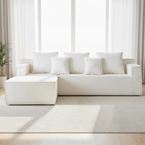 Divano Monoposto <span class=keywords><strong>a</strong></span> L Comprimibile, Produzione Diretta, Popolare su Internet, Tutto in Uno, Tessuto Sottovuoto Arrotolato Senza Struttura <span class=keywords><strong>a</strong></span> Blocchi di Tofu - Product Image 1