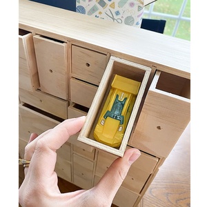 Calendario de Adviento de Madera Sin Terminar para Navidad, con 24 Cajones, en Oferta - Product Image 2