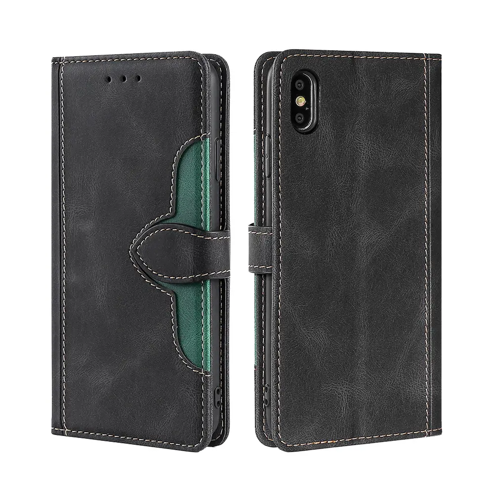Luxury PU Leather Magnetic Wallet Hot Phone Case For iPhone 13 14 12 11 promax Flip Stand With Wallet Card Case