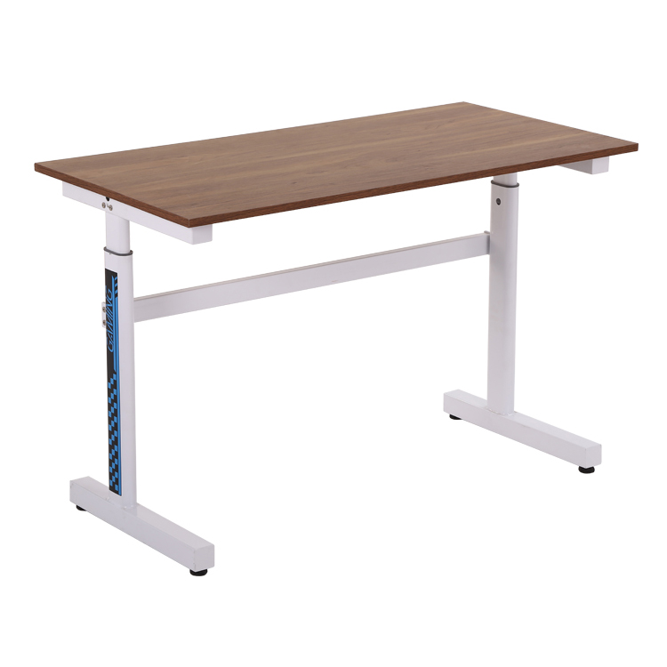 Стол с бесплатным образцом, современная мебель, подъемник директора, офисный компьютер с выдвижным ящиком, длинные стеклянные фотографии, регулируемый офисный стол