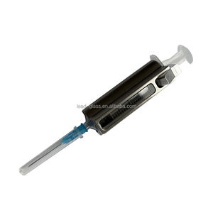 ฝาครอบป้องกันรังสีจากทังสเตนที่มีหน้าต่างกระจกตะกั่วหลอดฉีดยานิวเคลียร์ใช้ป้องกันรังสี - Product Image 2