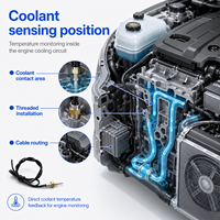 Capteur de température NTC certifié CE GAIMC GTS100 pour diagnostic moteur