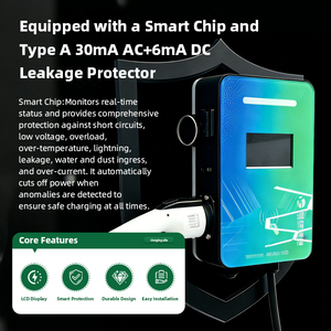 Estación de Carga para Vehículos Eléctricos de Pared CHADEMO Nueva de 11kW AC+DC de Alta Potencia para el Hogar - Product Image 5