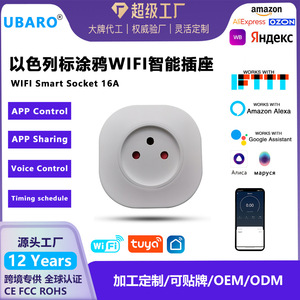 Israeli Standard Smart <b>Socket</b> 16A Wifi With Voice Control And Timer Function For Home Automation - Product Image 5