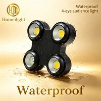 Projecteur d'audience professionnel de haute qualité IP65 étanche à 4 faisceaux pour événements extérieurs, mariages, théâtres, scènes et fêtes