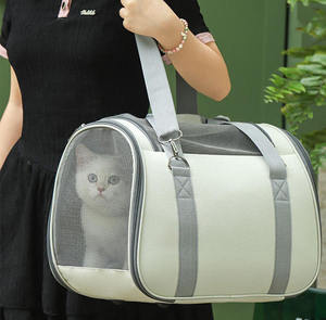 Bolsa de Transporte para Mascotas, Perros y Gatos, Transfronteriza, Portátil, de Gran Capacidad, Transpirable, Esterilizada, Duradera, 20 kg - Product Image 2