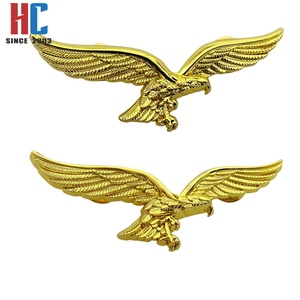 20 साल की फैक्ट्री कस्टम धातु जर्मन ईगल लोहे क्रॉस पुष्पनाथ शिल्प उपहार ब्रोच लैबल सोना बैज - Product Image 2
