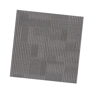 Fireproof fashion Nylon material PVC backing carpet tiles Hotel