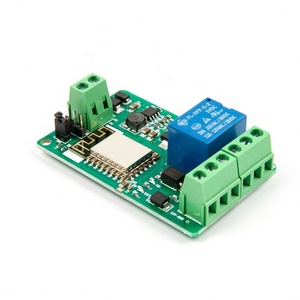 Relé de Red WIFI ESP8266 Verde de 10A y 220V, Modo WIFI, Entrada de CC de 7V~30V - Product Image 3