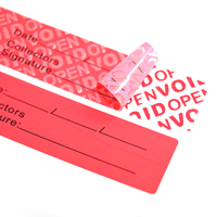 Étiquette de sécurité anti-effraction personnalisée, autocollant de garantie, sceau anti-contrefaçon pour emballages électroniques, boîtes, palettes
