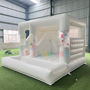 Maison <span class=keywords><strong>de</strong></span> rebond en PVC Offre Spéciale Combo avec ballons Videur gonflable avec fosse à balles et toboggan Château plein d'entrain - Product Image 6