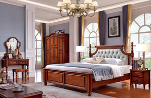 Casa de madera maciza de buena calidad, mueble de habitación, dormitorio, Suite, <span class=keywords><strong>muebles</strong></span> chinos GY15 - Product Image 6