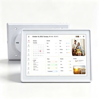 Calendrier numérique intelligent mural et de bureau 10,1 pouces, double usage, suivi d'événements électronique, multilingue, planificateur familial, Wi-Fi, prise en charge MP4/MP3