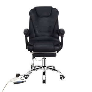 <span class=keywords><strong>Poltrona</strong></span> da Ufficio Ergonomica Girevole 2026 Boss in Similpelle con Massaggio, Sollevamento, Rotazione, Poggiapiedi e Regolazione per <span class=keywords><strong>Scrivania</strong></span> - Product Image 2