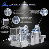 Vente directe d'usine HuanChou HC-020-LP Machine d'assemblage automatique à cœur PLC haute vitesse pour seringues avec garantie d'un an