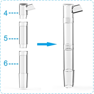 Kit de Repuesto de Grifo con Dos Tipos de Salida de Agua NPET <span class=keywords><strong>para</strong></span> Bebedero de <span class=keywords><strong>Gatos</strong></span> WF020/WF020TP/WF050 - Product Image 3