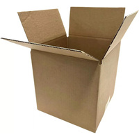 Emballage de boîte en carton de conception de magasin de pharmacie Boîtes d'expédition en carton ondulé mobile brun fort ondulé sans logo