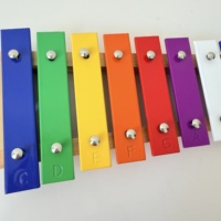 Education Toy for Kids 8 Tones Colorful Musical Toys Xylophone