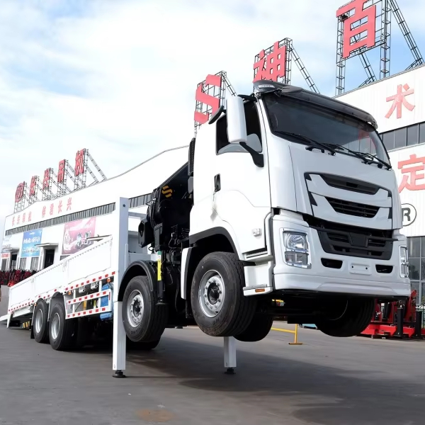 25 тонн GIGA ISUZU кран манипулятор грузовик