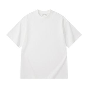 Camiseta Promocional Blanca de Algodón 300g, Gruesa, de Color Sólido, para Uso Casual - Product Image 1