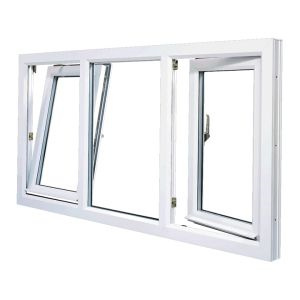 UPVC battente all'ingrosso UPVC porte e <span class=keywords><strong>finestre</strong></span> a battente finestra con doppi vetri - Product Image 2