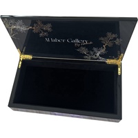 Boîte cadeau en bois de luxe au design personnalisé, finition laquée piano, nouveau design, pour chocolats et dattes, pour le marché de Dubaï, Ramadan
