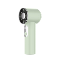 Ventilateur portable turbo mini AntarcChill, très vendu, faible bruit, rechargeable par USB, avec écran numérique
