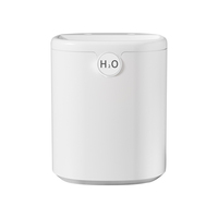 Humidificateur d'air de grande capacité 5L, ultrasonique, brume fraîche, double pulvérisation, minuterie silencieuse, diffuseur d'huiles essentielles pour la maison, la chambre à coucher, le bureau