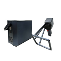Máquina de Marcado Láser de Fibra Portátil de 20W 30W 50W 100W con Enfriamiento por Aire, Nueva, para Grabado en Metal, Plástico y Acero Inoxidable, Formato DXF