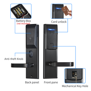 ระบบล็อคประตูโรงแรมด้วยคีย์การ์ดอัจฉริยะ RFID  วัสดุสแตนเลส - Product Image 2