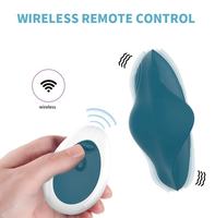 Meistverkaufter Tragbarer Dildo-Vibrator G-Punkt-Klitoris-Stimulator Schmetterlings-Vibrationshöschen Erotisches Erwachsenen-Sexspielzeug für Frauen