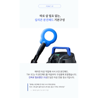 Aspirateur industriel électrique Tesmo 20L 1400W avec moteur sans balais et débit d'air supérieur à 1000 CFM pour la collecte de poussière de perçage