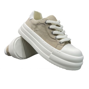 Zapatos de Verano de Lujo para <span class=keywords><strong>Hombre</strong></span>, Diseño 2026, Estilo Baotou, Punta Ancha, Plataforma de Lona Gruesa, Transpirables y Ligeros para Jóvenes - Product Image 5