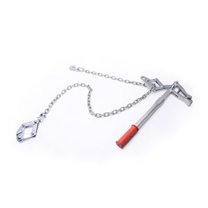 Crépine de chaîne de fil d'acier galvanisée par clôture électrique durable adaptée aux besoins du client résistante pour la tension de fil de ferme - Product Image 1